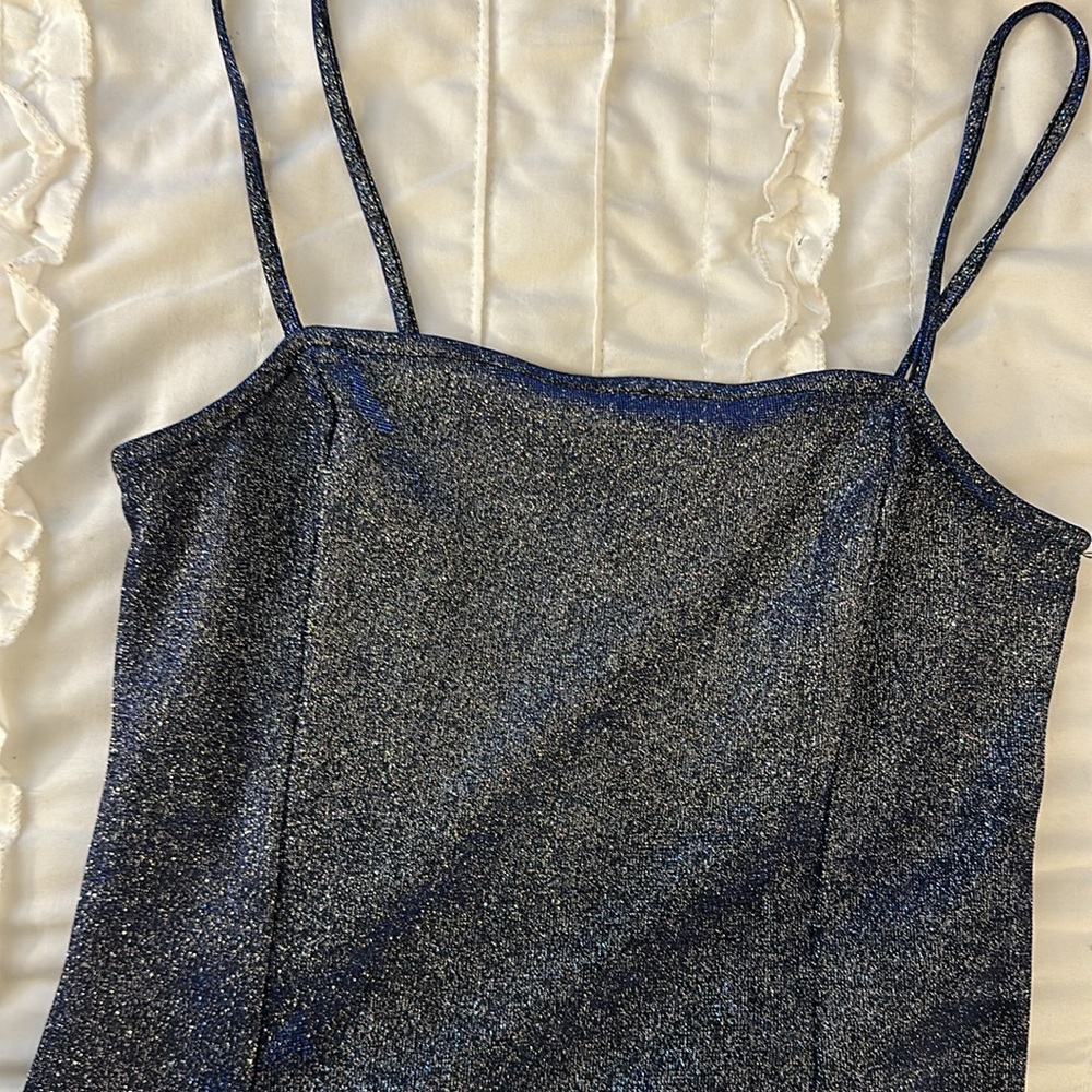 H&M blue sparkly dress - Picture 3 of 6